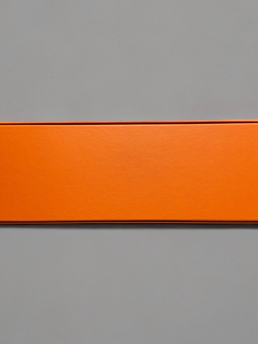 Hermes Orange Long Empty Tie Gift Box 14.75" x 5" x 1" - Picture 3 of 3